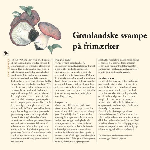 en pdf-fil af bladet her - POST Greenland - Filatelia