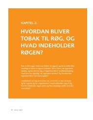 hvordan bliver tobak til røg, og hvad indeholder røgen? - Gå op i røg