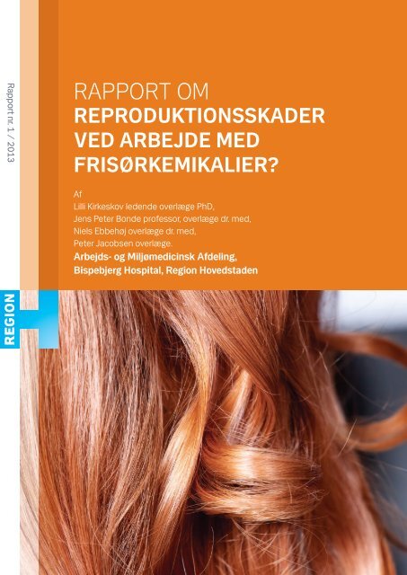 Rapport om frisorkemikalier og graviditet - Bispebjerg
