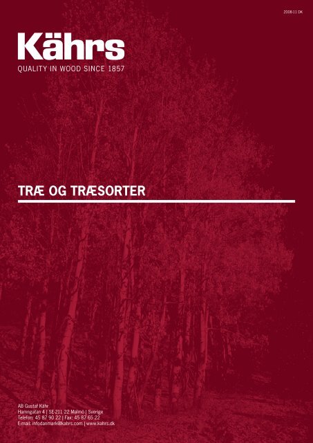 TRÆ OG TRÆSORTER - Kährs