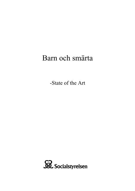 Barn och smärta - State of the Art - BLF