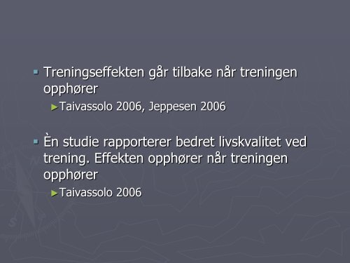 Fysisk trening ved nevromuskulær sykdom – hvorfor og hvordan?