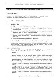 Rural Rules Specific zones - Auckland Council