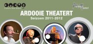 ARDOOIE THEATERT - Gemeente Ardooie