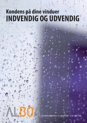 Fugt og kondens i boligen - Alboa
