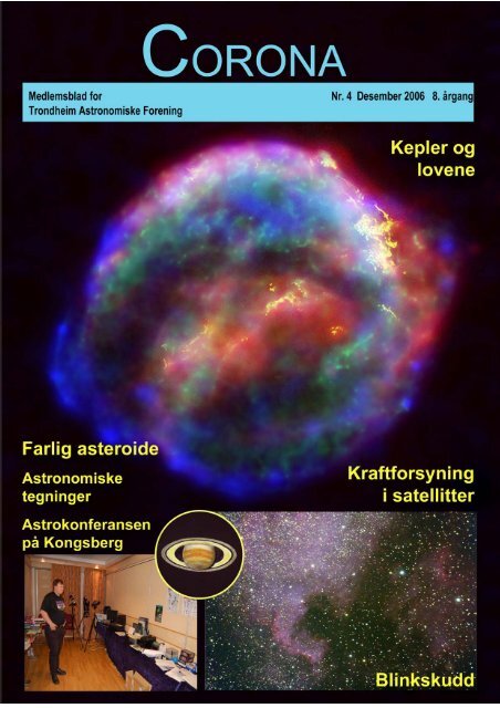 Corona nr. 4/2006 - Trondheim Astronomiske Forening