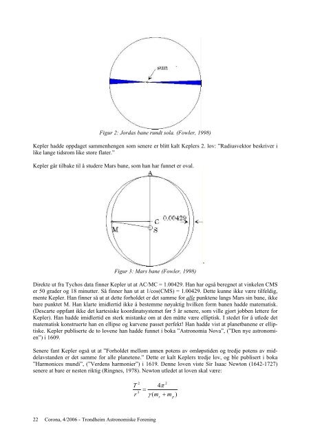 Corona nr. 4/2006 - Trondheim Astronomiske Forening