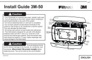 Install Guide 3M-50 Caution - Radio Thermostat