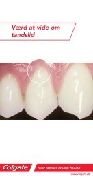 Værd at vide om tandslid - Colgate Professional