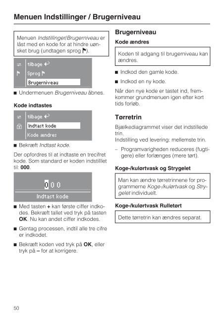 Brugs- og opstillingsanvisning udluftningstørretumbler PT 5136