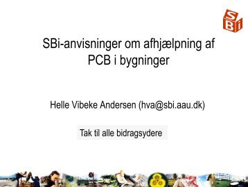 Hvad er PCB - Statens Byggeforskningsinstitut