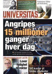 Lover lydighet til rektor - Universitas