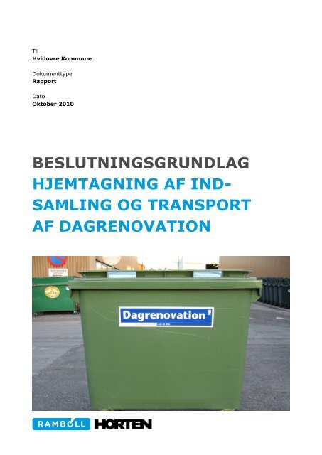 Bilag 1 - Hvidovre Kommune