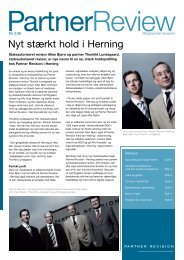 Nyt stærkt hold i Herning - Partner Revision