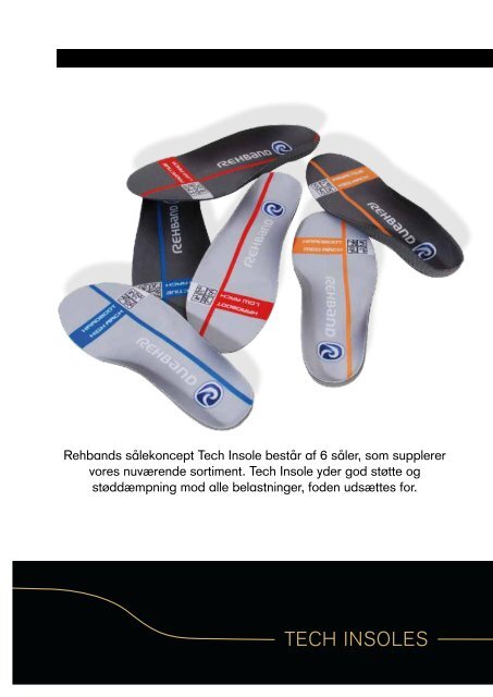 TECH INSOLES - Rehband