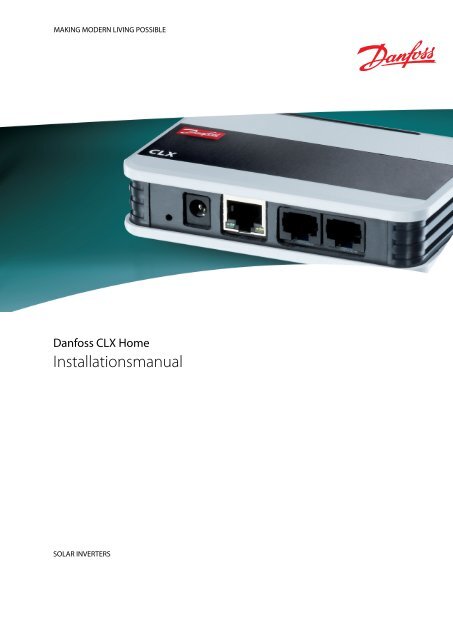 Installationsmanual - Danfoss