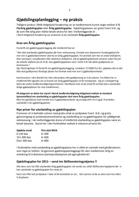 media/ring/1235/Medlemsinfo nr 3 2010.pdf - Norsk ...