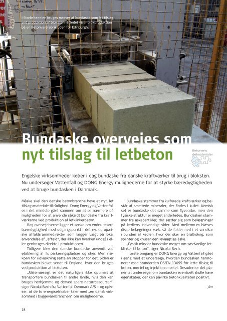 Download bladet nr. 1-2009 som pdf - Dansk Beton