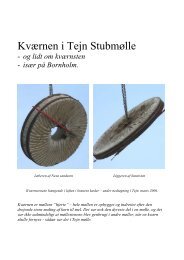 Kværnen i Tejn Stubmølle - Bornholms Museer