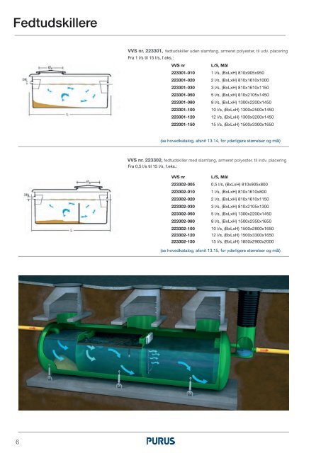 Udskiller mini katalog - PURUS as