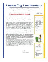 April 2013 - Acton-Boxborough Regional School District - MEC