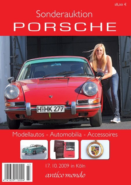 Sonderauktion “Porsche” - Antico Mondo