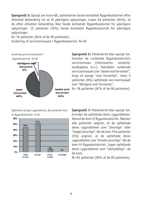 Projekt Brugerindflydelse - Sygehus Vendsyssel