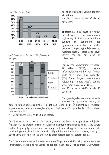 Projekt Brugerindflydelse - Sygehus Vendsyssel