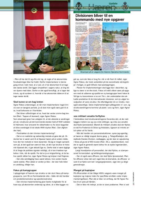 Officerernes Fagblad | 10 | December 2010 - Hovedorganisationen ...