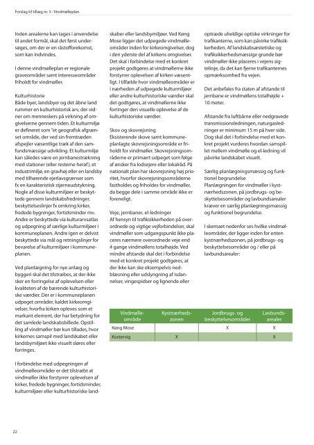 Tillæg nr. 5 Vindmølleplan - Vordingborg Kommune