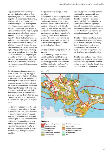 Tillæg nr. 5 Vindmølleplan - Vordingborg Kommune