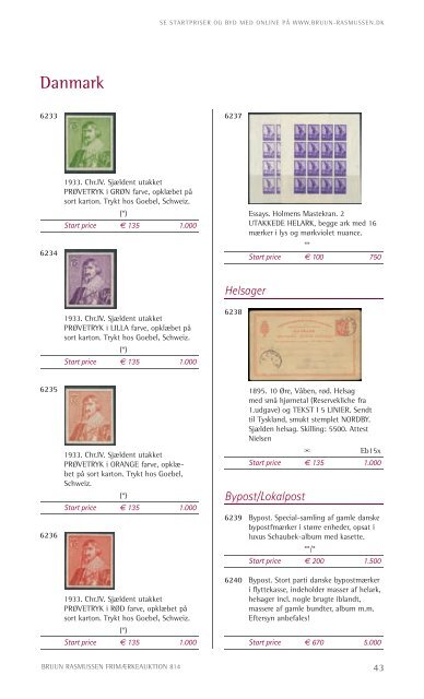 auktion 814 - Bruun Rasmussen