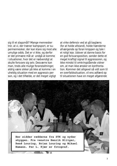 SPARK juli 2007 - Silkeborg Taekwondo Klub