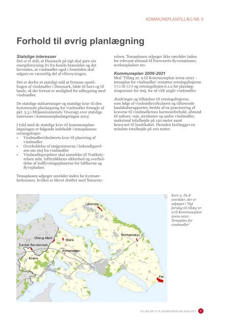 Temaplan for vindmøller - Sønderborg Kommune