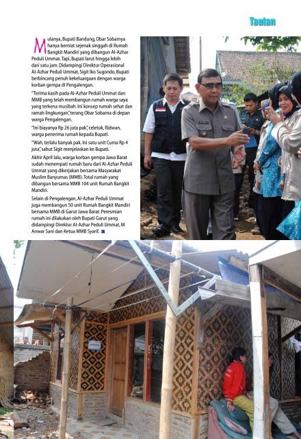 Majalah CARE, Edisi Mei 2010 - Al-Azhar Peduli Ummat