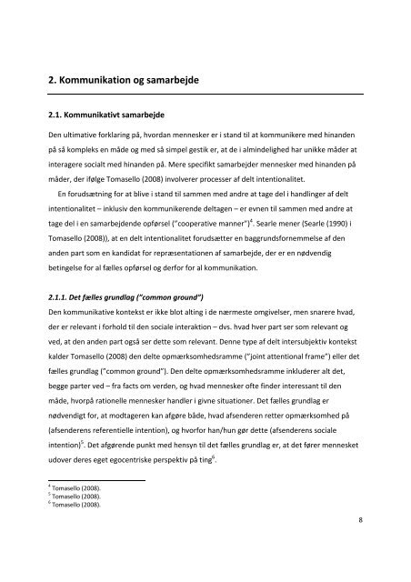 Pragmatiske sprogvanskeligheder (PLI) - et single ... - Tonsgaard.net