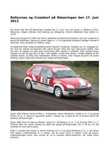 14.jun.: Rallycross og Crosskart på Nisseringen - Rallycross info