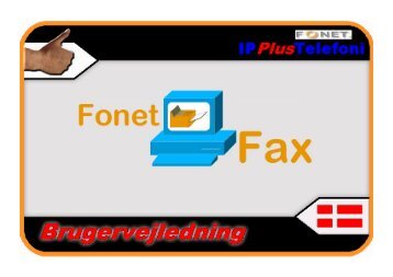 Fonet@Fax - send Fax uden brug af fax-maskine