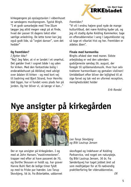 KIRKEbladet - Sdr. Bjert Kirke