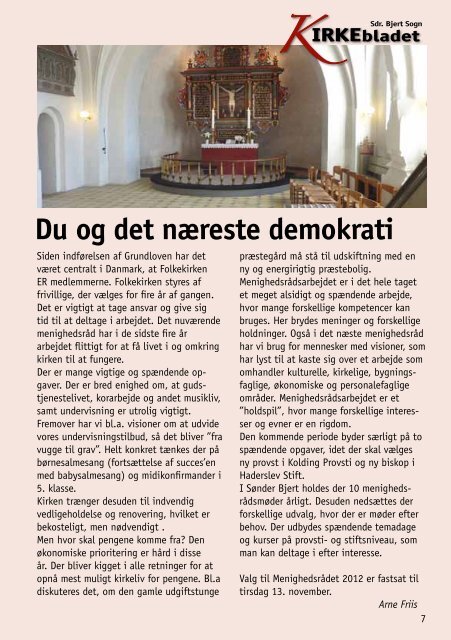 KIRKEbladet - Sdr. Bjert Kirke