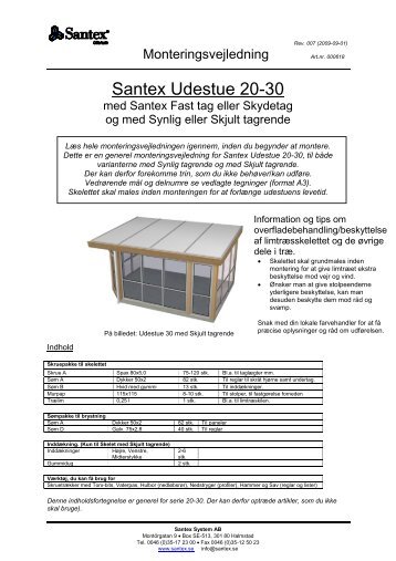 Udestue 20 - Santex