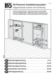 Ifö Premont installationssystem - Ifo