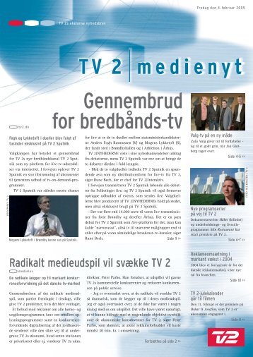 Gennembrud for bredbånds-tv - Tv2