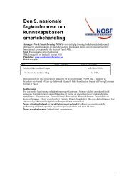 NOSF_program_2013_hjemmeside 3 versjon - Norsk smerteforening