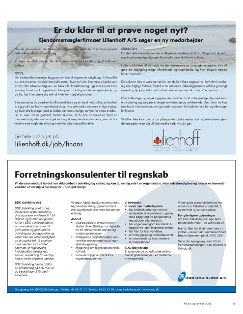 Det er r½dselsfuldt - Finansforbundet