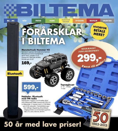 forårsklar i biltema