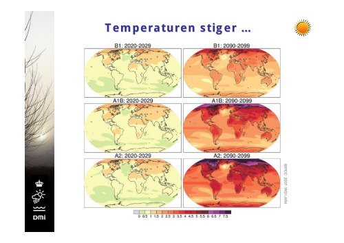 Udsigt for fremtidens klima - DMI