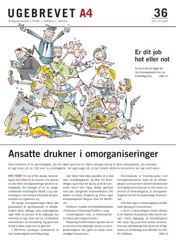 Danskernes nye rangorden - Ugebrevet A4