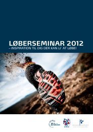 Løberseminar 2012 - Motion Danmark