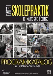 programkatalog med beskrivelser af de enkelte ... - Skolepraktik.dk